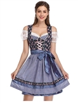 German Bavarian Dirndl Oktoberfest Costume - Size Large