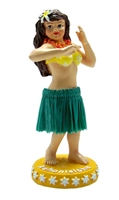 4" LOVELY HULA HANDS DASHBOARD DOLL