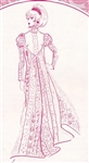 VINTAGE VICTORIAN DRESS PATTERN - Size 12 - Pacifica 3022