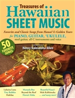 TREASURES OF HAWAIIAN SHEET MUSIC BOOK - SALE
