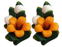 PUAKENIKENI & PIKAKE EARRINGS / Pair - SALE