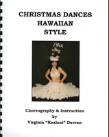 CHRISTMAS DANCES HAWAIIAN STYLE CHOREOGRAPHIES BOOKLET