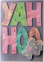 DELUXE TIKI MAN CONGRATULATIONS ART CARD-SALE