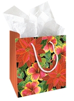 FESTIVE HIBISCUS GIFT BAG - SMALL