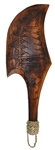 HAND CARVED WOOD POLYNESIAN WARRIOR WEAPON