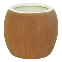 LARGE CERAMIC COCONUT MUG