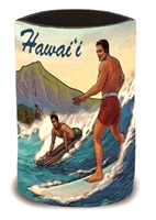 VINTAGE SURFER CAN COOLER