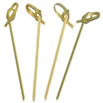 KNOTTED BAMBOO COCKTAIL PICKS / 100