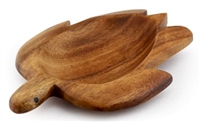 2 COMPARTMENT WOOD HONU TRAY