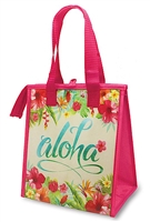 INSULATED LUNCH BAG - ALOHA FLORAL