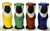 PARROT MUGS - CASE OF 36 - MIXED COLORS