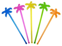 7" PALM TREE STIR STICKS / 100
