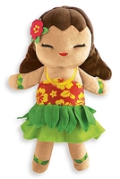 PLUSH ISLAND HULA DOLL