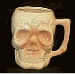 SKULL COFFEE MUG - CASE OF 36