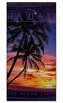 BEACH TOWEL - HAWAIIAN SUNSET