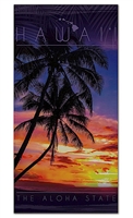 BEACH TOWEL - HAWAIIAN SUNSET