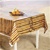 PLASTIC BAMBOO TABLE COVER