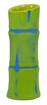 BAMBOO MUG - RETRO GREEN WITH BLUE WASH