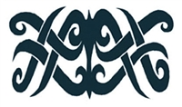 TRIBAL BORNEO TATTOO - SALE!