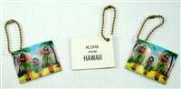 VINTAGE FLICKER HULA KEYCHAINS - SET OF 3 - SALE!