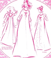 VINTAGE UNCUT PLEATED BACK MUUMUU DRESS PATTERN - Size 14 - Pacifica 3003