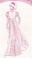 VINTAGE VICTORIAN DRESS PATTERN - Size 6 - Pacifica 3022