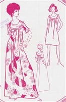 VINTAGE MUUMUU DRESS PATTERN - Size XL - Patterns Pacifica 3020