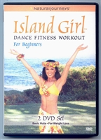 ISLAND GIRL BASIC HULA & WEIGHT LOSS WORKOUT / 2 DVD SET - SALE