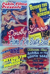 ALOMA OF THE SOUTH SEAS/BEYOND THE BLUE HORIZON DVD Double  Feature MOVIE