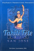 2015 TAHITI FETE of  SAN JOSE DAY 2 - 7/11/15, 3-DVD SET