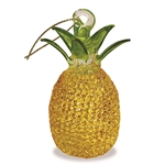 GLASS LACE PINEAPPLE ORNAMENT