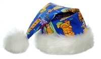 TIKI MUG HULA GIRL SANTA HAT